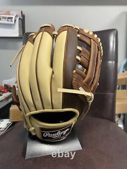 Rawlings Heart of the Hide 11.75 Custom Infield Baseball Glove With SpeedShell