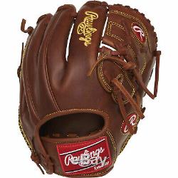 Rawlings Heart of the Hide 11.75 Inch Left Handed Thrower Baseball Mitt, Brown