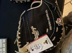 Rawlings Heart of the Hide 12.5 Baseball Gloves Black, Right Hand Throw PRO
