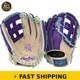 Rawlings Heart Of The Hide 12.75 Baseball Glove Rht Camel/purple/mint
