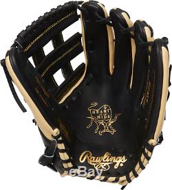 Rawlings Heart of the Hide 12.75 Baseball Outfielder's Glove PROR3319-6BC