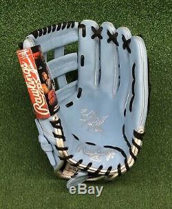 Rawlings Heart of the Hide 12.75 Color SYNC Limited Edition Blue Outfield Glove