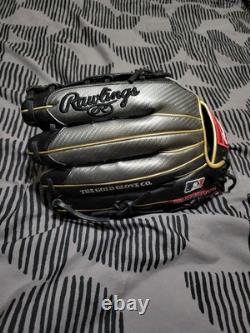 Rawlings Heart of the Hide 13 Baseball Glove Silver/Black