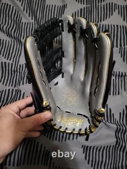 Rawlings Heart of the Hide 13 Baseball Glove Silver/Black