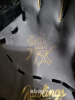 Rawlings Heart of the Hide 13 Baseball Glove Silver/Black