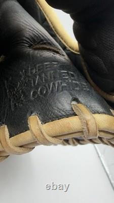 Rawlings Heart of the Hide 1st Base Mitt Glove Tan, Black, 12.5 Lefty