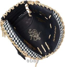 Rawlings Heart of the Hide 2020 AGAIN Catcher Mitt Glove Navy Right 33