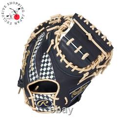 Rawlings Heart of the Hide 2020 AGAIN Catcher Mitt Glove Navy Right 33 HOH Ball