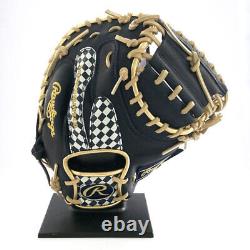 Rawlings Heart of the Hide 2020 AGAIN Catcher Mitt Glove Navy Right 33 HOH Ball