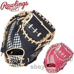 Rawlings Heart of the Hide 2020 AGAIN Catcher Mitt Glove Navy Right 33 HOH Ball