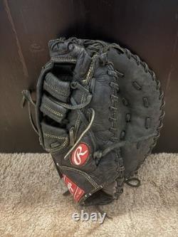 Rawlings Heart of the Hide 33 Black Catcher's Baseball Mitt Right Hand Throw