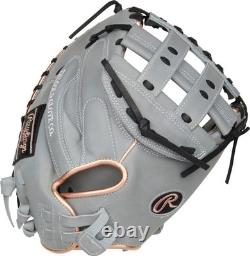 Rawlings Heart of the Hide 33 Fastpitch Catcher's Mitt PROCM33FP-24G RHT