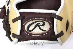 Rawlings Heart of the Hide Base Ball Catcher Mitt Color Sync Camel Sherry 33inch