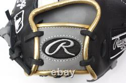 Rawlings Heart of the Hide Base Ball Catcher Mitt Color Sync Navy Scarlet 33.5