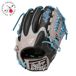 Rawlings Heart of the Hide Base Ball Glove For All Color Sync Black Gray 11.75