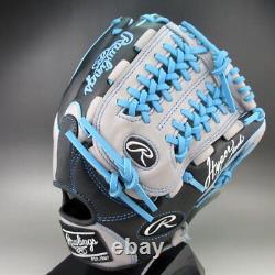 Rawlings Heart of the Hide Base Ball Glove For All Color Sync Black Gray 11.75