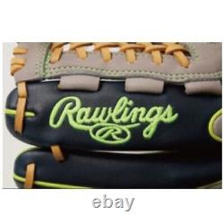 Rawlings Heart of the Hide Base Ball Glove For All Color Sync Navy Gray 11.75