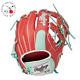 Rawlings Heart Of The Hide Base Ball Infield Glove Mint / Scarlet 11.5 Right Hoh