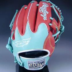 Rawlings Heart of the Hide Base Ball Infield Glove Sync Mint Scarlet 11.25 NEW