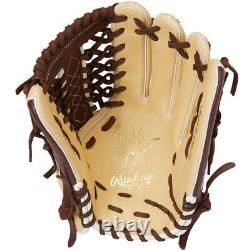 Rawlings Heart of the Hide Base Ball Outfield Glove Color Sync Camel Sherry 12.5