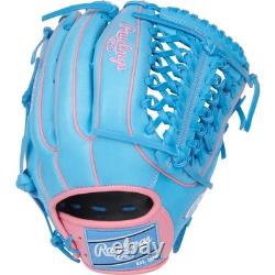 Rawlings Heart of the Hide Baseball Glove, 12.75 in, Left Hand Throw, Columbia