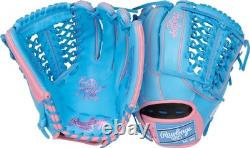Rawlings Heart of the Hide Baseball Glove, 12.75 in, Left Hand Throw, Columbia