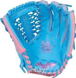 Rawlings Heart of the Hide Baseball Glove, 12.75 in, Left Hand Throw, Columbia