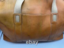 Rawlings Heart of the Hide Baseball Glove Leather Duffle Bag Tan Rare Lombardo