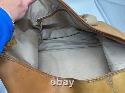 Rawlings Heart of the Hide Baseball Glove Leather Duffle Bag Tan Rare Lombardo