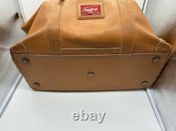 Rawlings Heart of the Hide Baseball Glove Leather Duffle Bag Tan Rare Lombardo