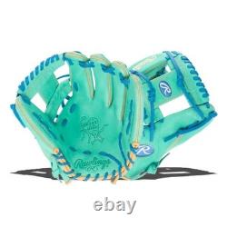 Rawlings Heart of the Hide Baseball Glove Mint Green Blue 11.75 RHT PROR2175-2M