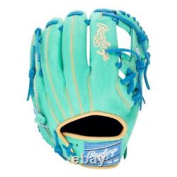 Rawlings Heart of the Hide Baseball Glove Mint Green Blue 11.75 RHT PROR2175-2M