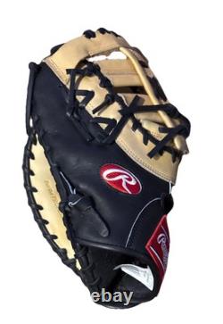 Rawlings Heart of the Hide Baseball Glove PRODCTCB LH Throw Black & Tan 1st Base