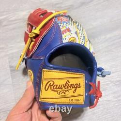 Rawlings Heart of the Hide Baseball Outfield Glove 12.75 ColorSync Comic Drip