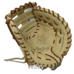 Rawlings Heart of the Hide Camel Tan DCT 13 In First Base Mitt Right Hand Throw