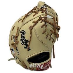 Rawlings Heart of the Hide Camel Tan DCT 13 In First Base Mitt Right Hand Throw