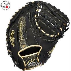 Rawlings Heart of the Hide Catcher Glove PAISLEY REVIVAL Black Gold 33 HOH Mitt
