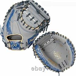 Rawlings Heart of the Hide Catcher Glove PAISLEY REVIVAL Gray Loyal 33 HOH Mitt