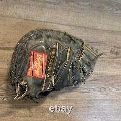 Rawlings Heart of the Hide Catcher's Mitt PROSCM41B Lite Toe 34 Black RHT