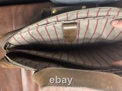 Rawlings Heart of the Hide Collection BROWN LEATHER BRIEFCASE MLB Brand New