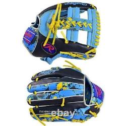 Rawlings Heart of the Hide Crush The Stone Infielder Glove Sax Navy 11.25 HOH