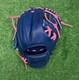 Rawlings Heart Of The Hide Custom 11.5 Infield Baseball Glove Blue Pink