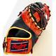 Rawlings Heart Of The Hide First Base Glove Paisley Revival Navy Scarlet Mitt