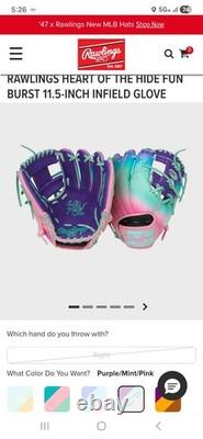 Rawlings Heart of the Hide Funburst Series 11.5
