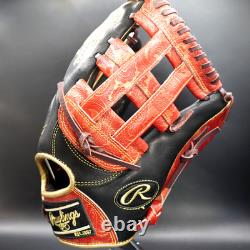Rawlings Heart of the Hide Glove RHT 11.75 All Positions Black/Scarlet Limited