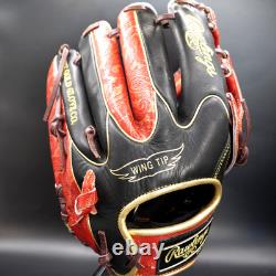 Rawlings Heart of the Hide Glove RHT 11.75 All Positions Black/Scarlet Limited