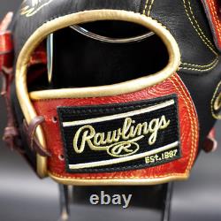 Rawlings Heart of the Hide Glove RHT 11.75 All Positions Black/Scarlet Limited
