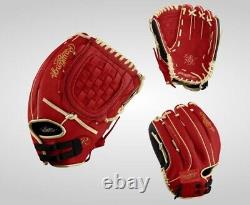 Rawlings Heart of the Hide Gold 12 1/2 Fastpitch Softball Glove PRO125KR