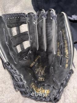 Rawlings Heart of the Hide Gold Glove PRO-HB Leather Black 11.75 Baseball Glove