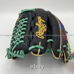 Rawlings Heart of the Hide Graphic All Positions Glove Speed Shell Black 11.5in